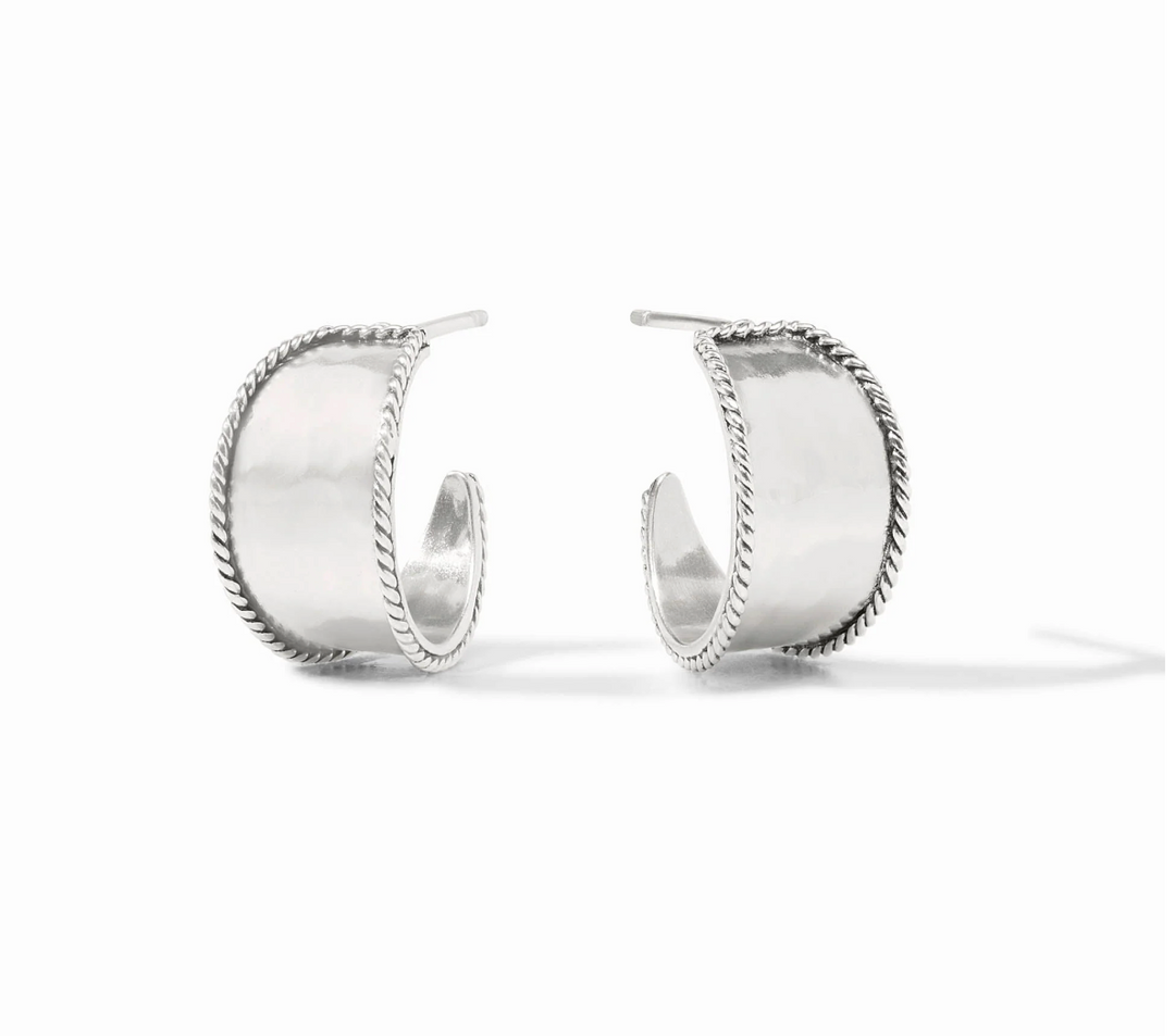 Savoy Hoop Earrings