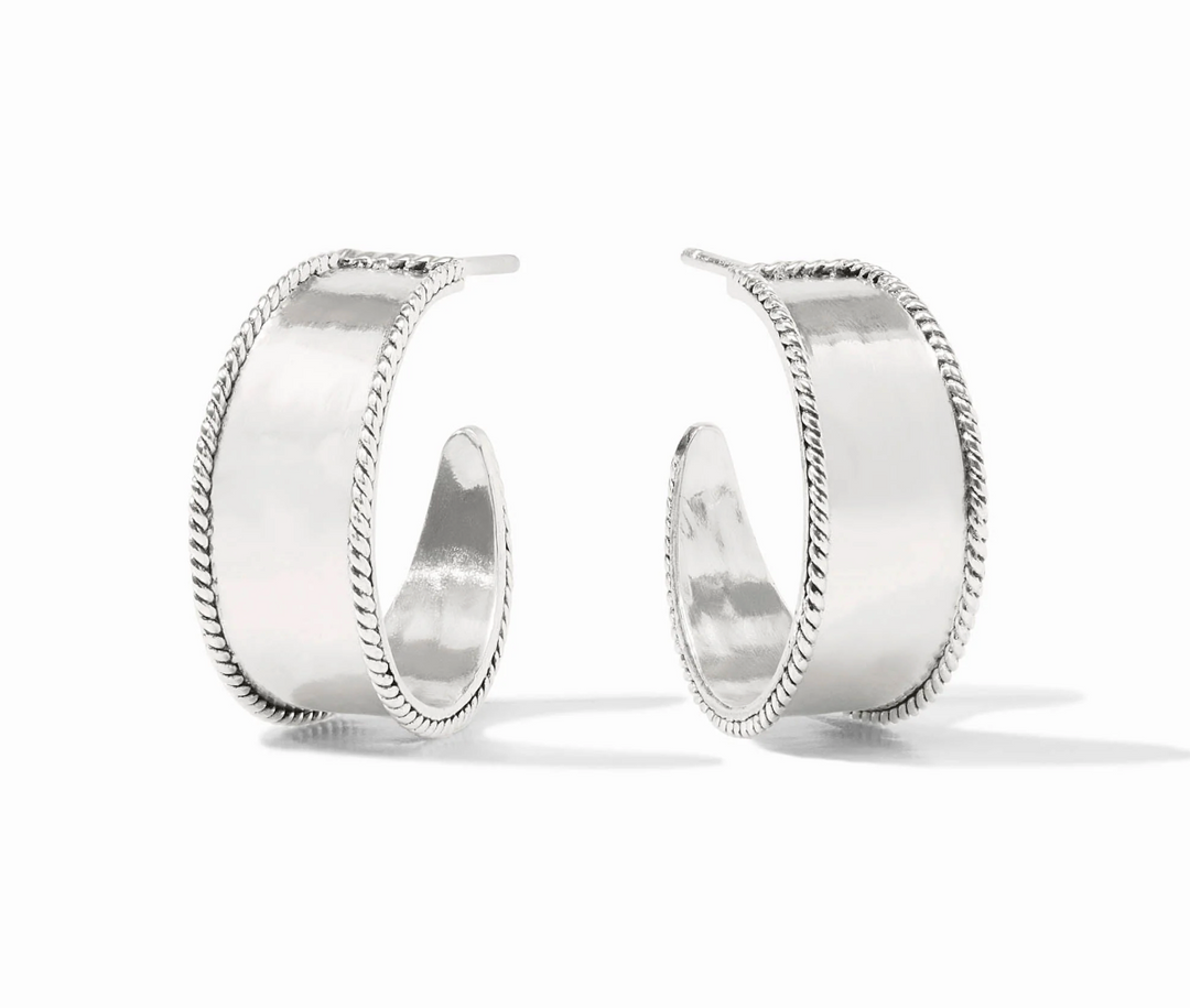 Savoy Hoop Earrings