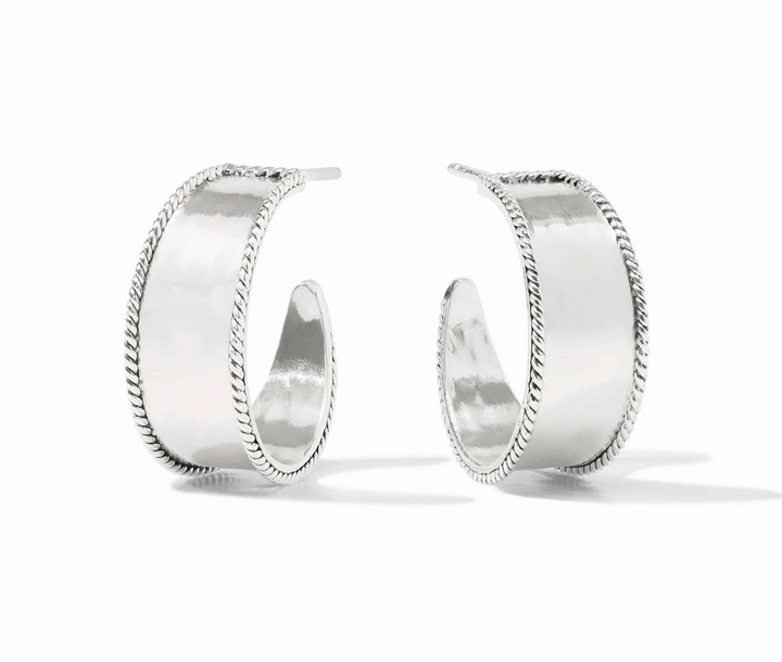 Savoy Hoop Earrings