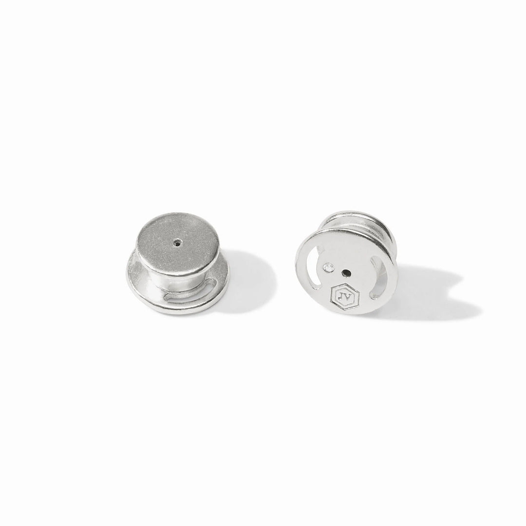 Silver Portofino Doorknocker Earring