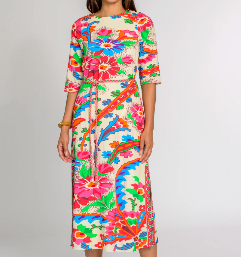 Tyra Dress Floral Pattern