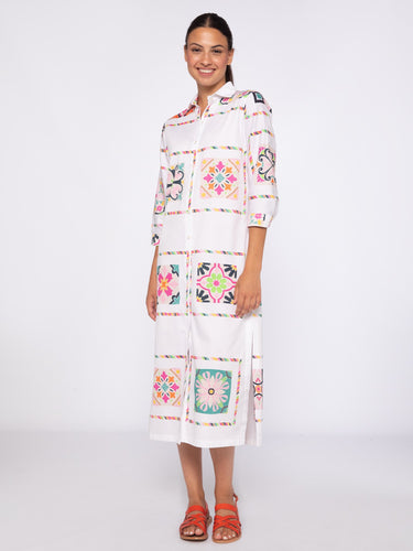 Antonella Dress- Tiles Design