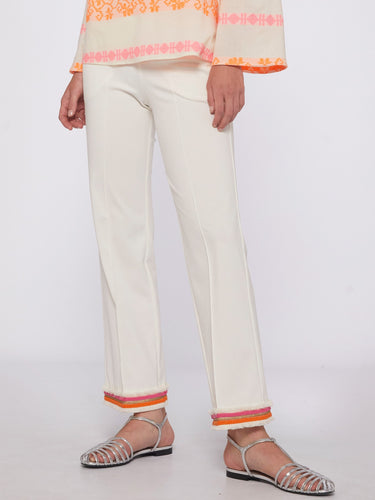 Carole Pant- White