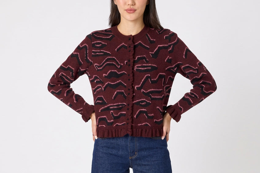 Sutton Cardigan in Tibetan Tiger