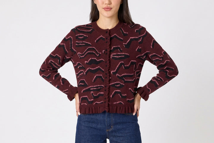 Sutton Cardigan in Tibetan Tiger