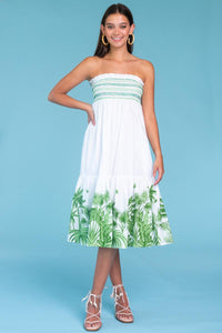 Izzy Skirt Dress - Jungle Agave