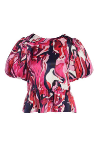 Angela Top - Aspen Print