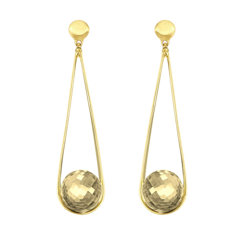 Bossa Ipanema Earrings - Citrine