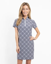 Alexia Dress - Grand Links Navy