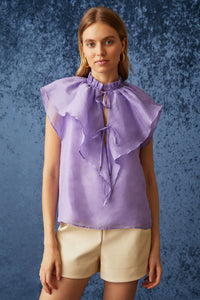 Aria Blouse - Aster