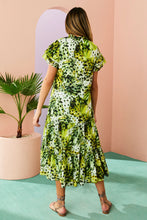 Reid Midi Dress - Clover Palm