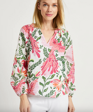 Lilith Blouse - Whimsy Parrot