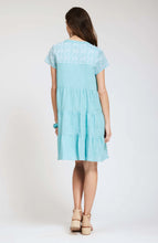 Tanya Linen Dress - Bahama Blue