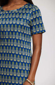 Morgan Dress - Pineapple
