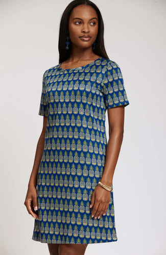 Morgan Dress - Pineapple