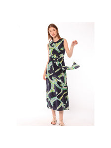 Long Tie Front Dress - Brisvane