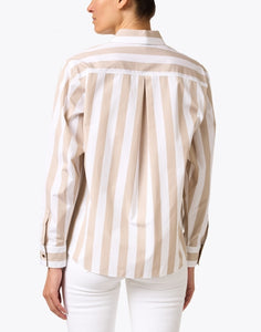 Rae Shirt - Taupe Multi